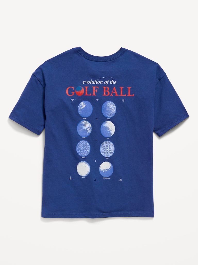 T-shirt surdimensionné à imprimé PGA TOUR™ unisexe pour Enfant