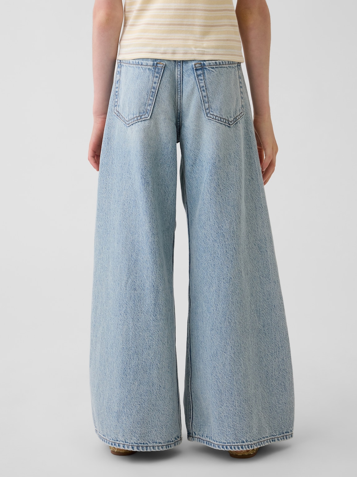 Kids Low Rise Baggy Jeans