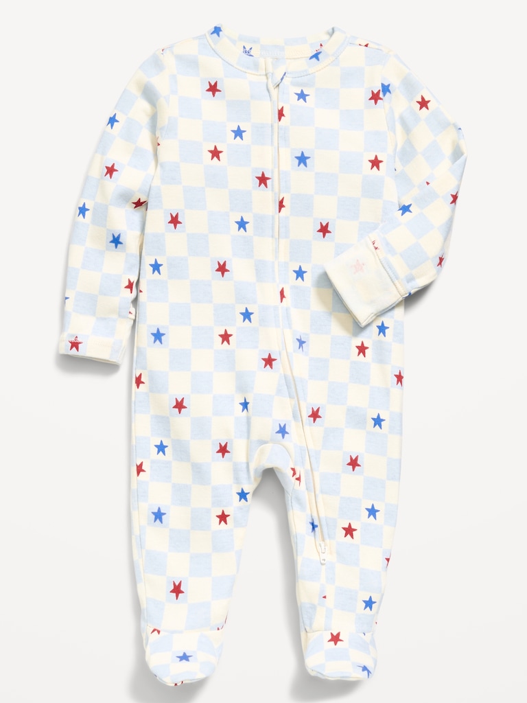 2-Way-Zip Sleep & Play Footed One-Piece for Baby