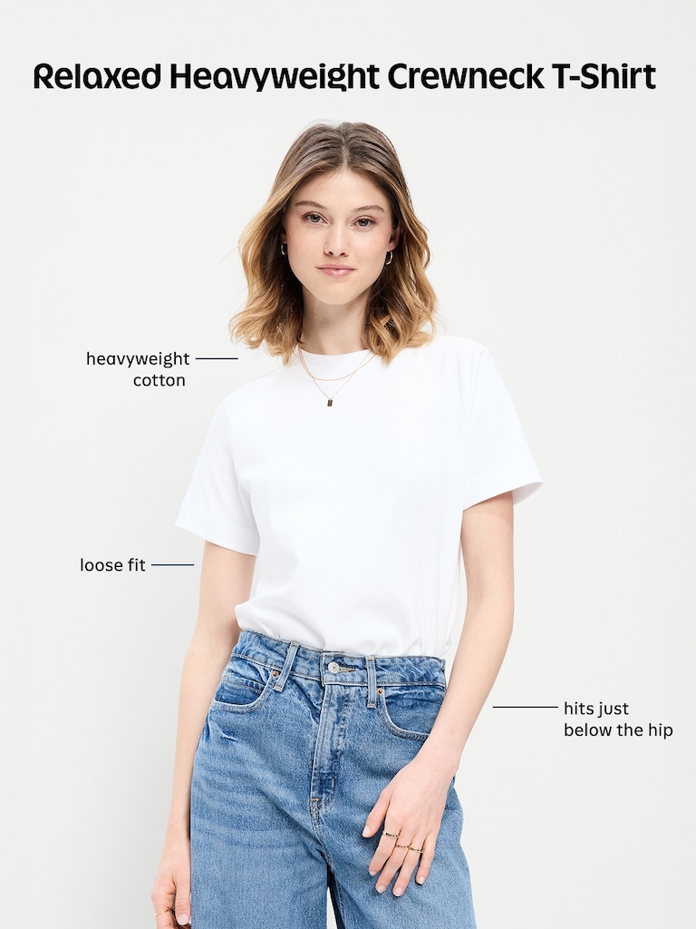 Relaxed Heavyweight Crew-Neck T-Shirt