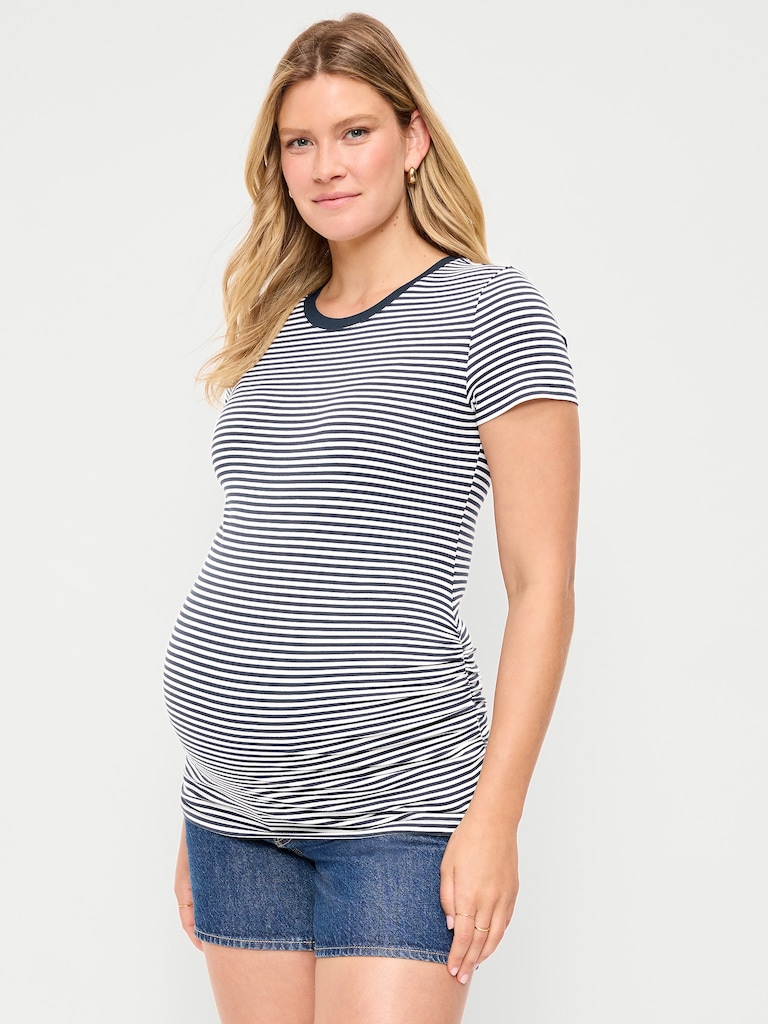 Maternity EveryWear Crew-Neck T-Shirt