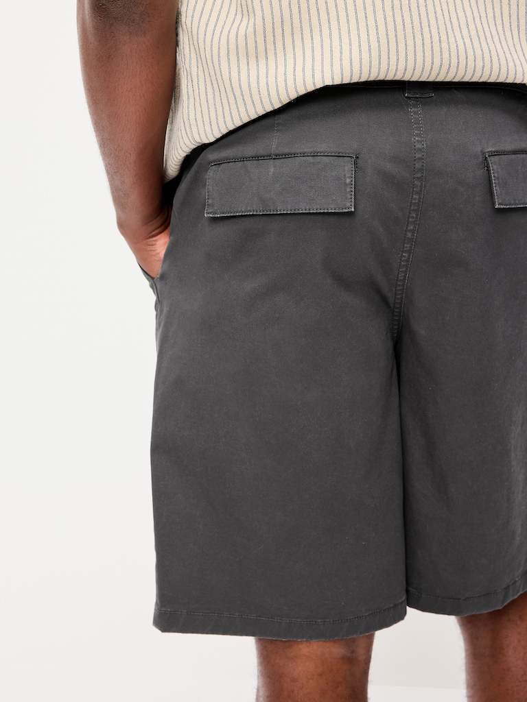 Baggy Heavyweight Workwear Shorts-- 10-inch inseam