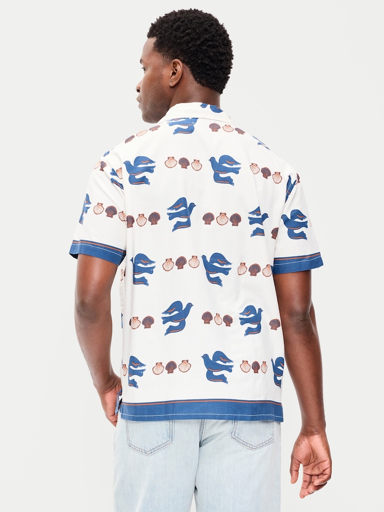 Short-Sleeve Camp Shirt