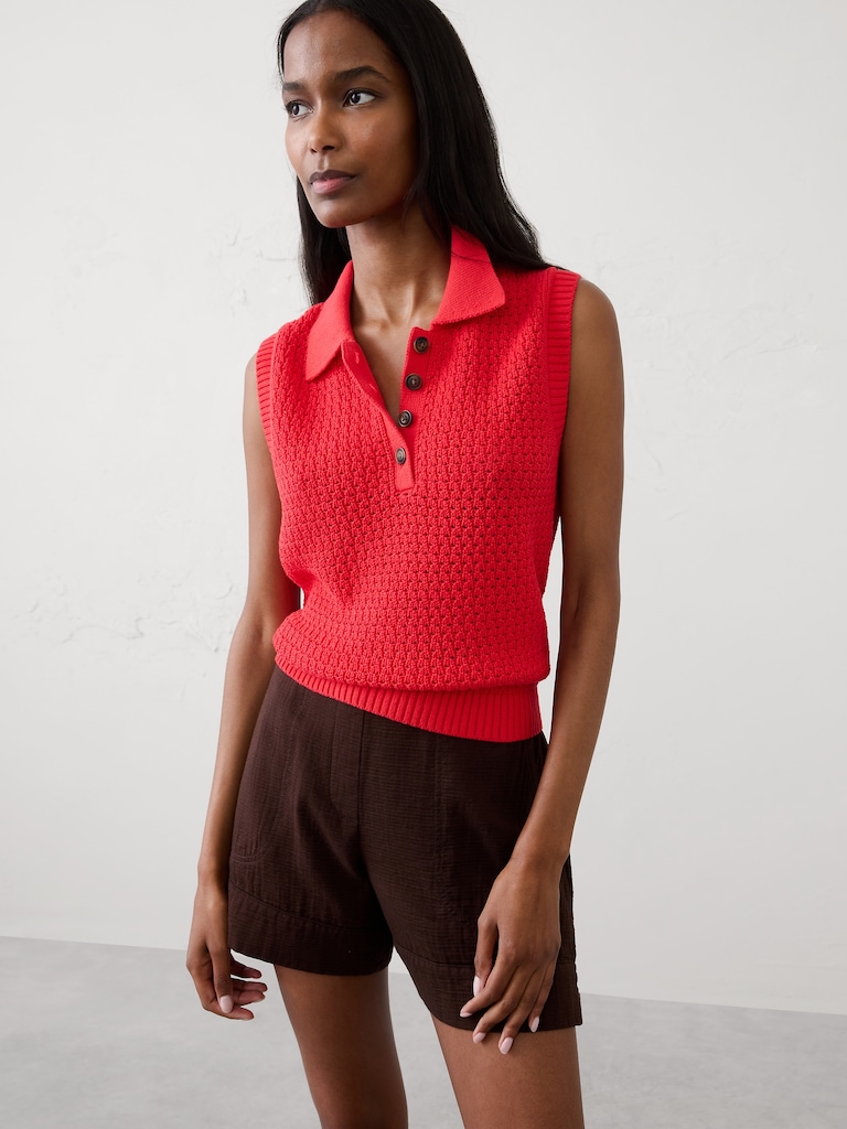 Anyday High-Rise Gauze Short