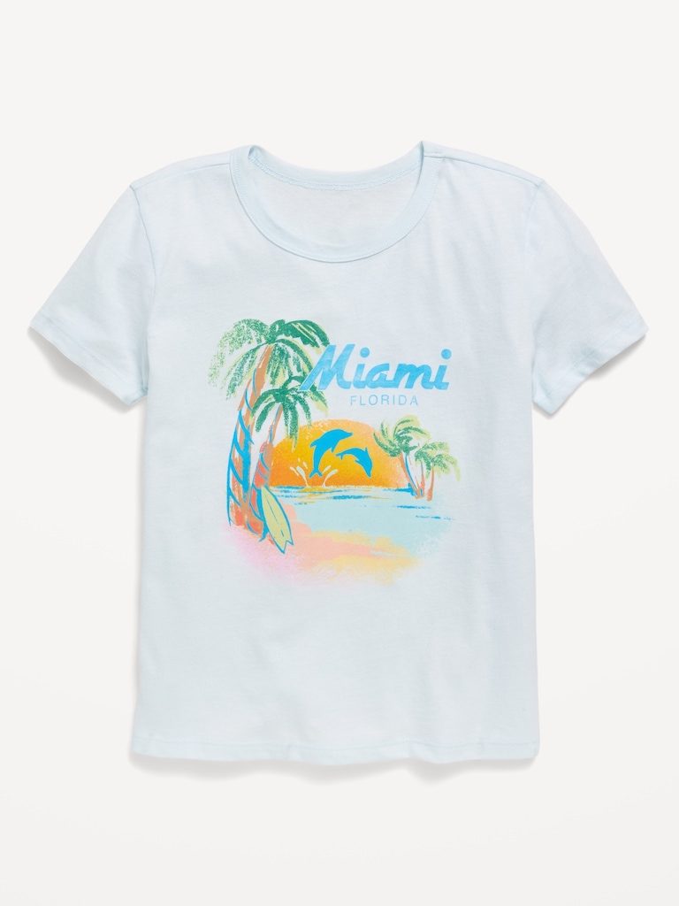 Short-Sleeve Graphic T-Shirt for Girls