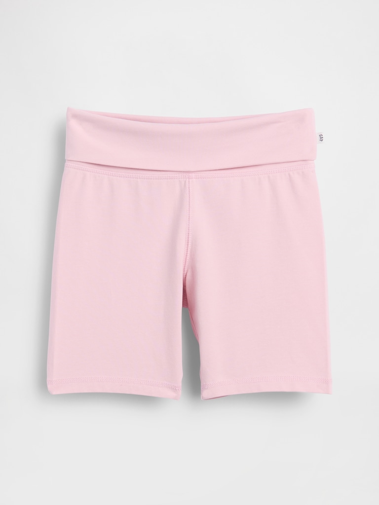 Kids Foldover Bike Shorts