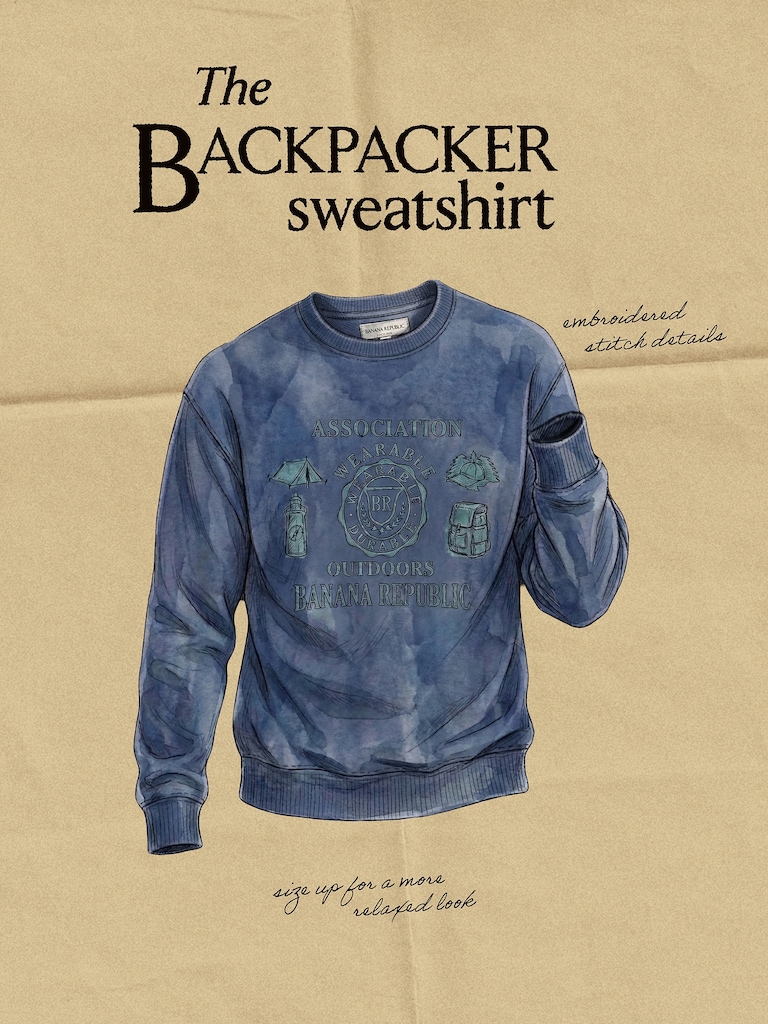 Archive Reissue Backpacker Graphic Sweatshirt