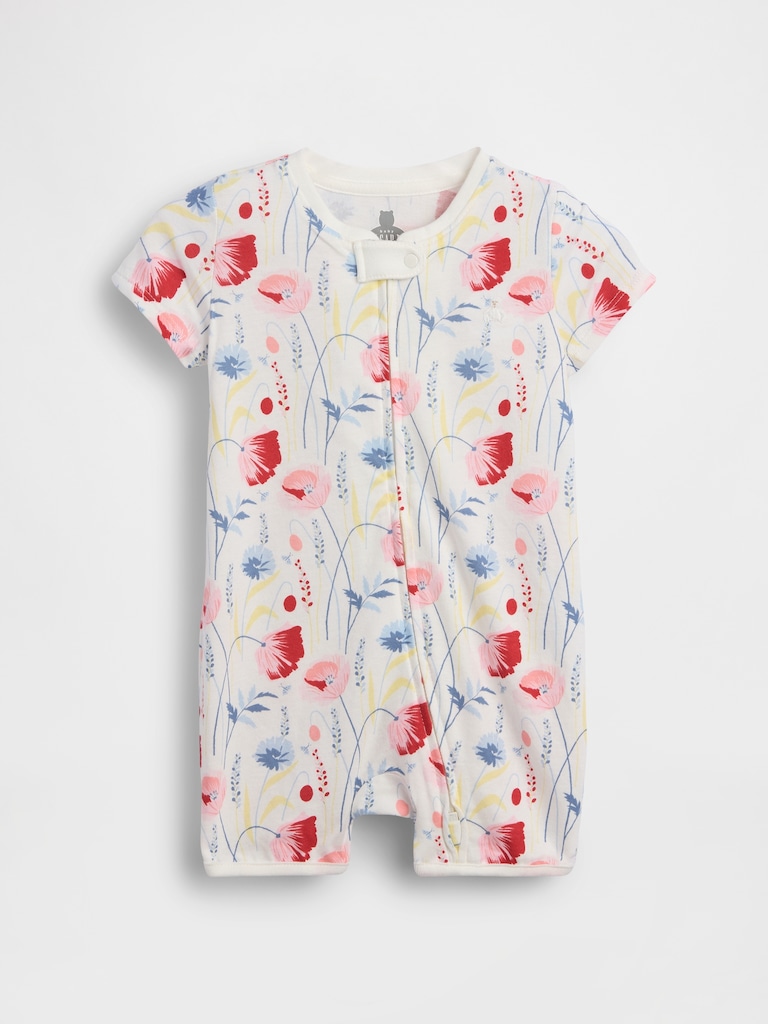 Baby First Favorites Organic Cotton Shorty One-Piece