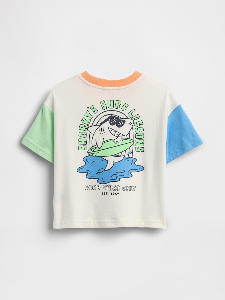 Baby & Toddler Oversized Graphic T-Shirt