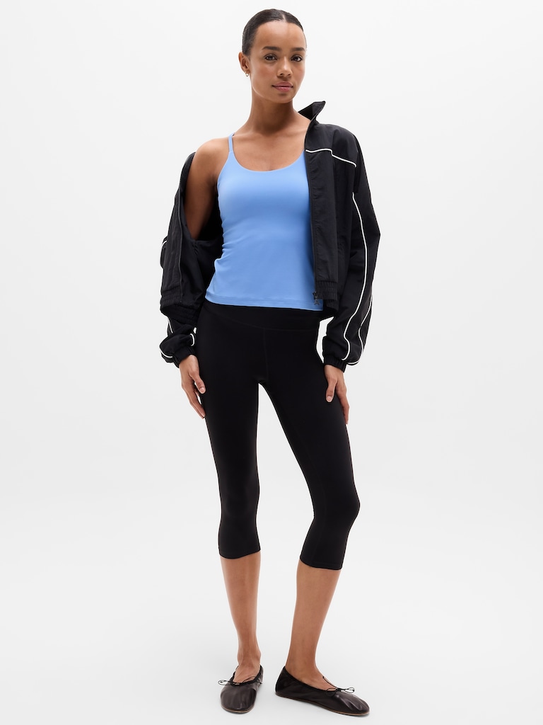 Transcend Scoop Built-In Bra Tank A-C