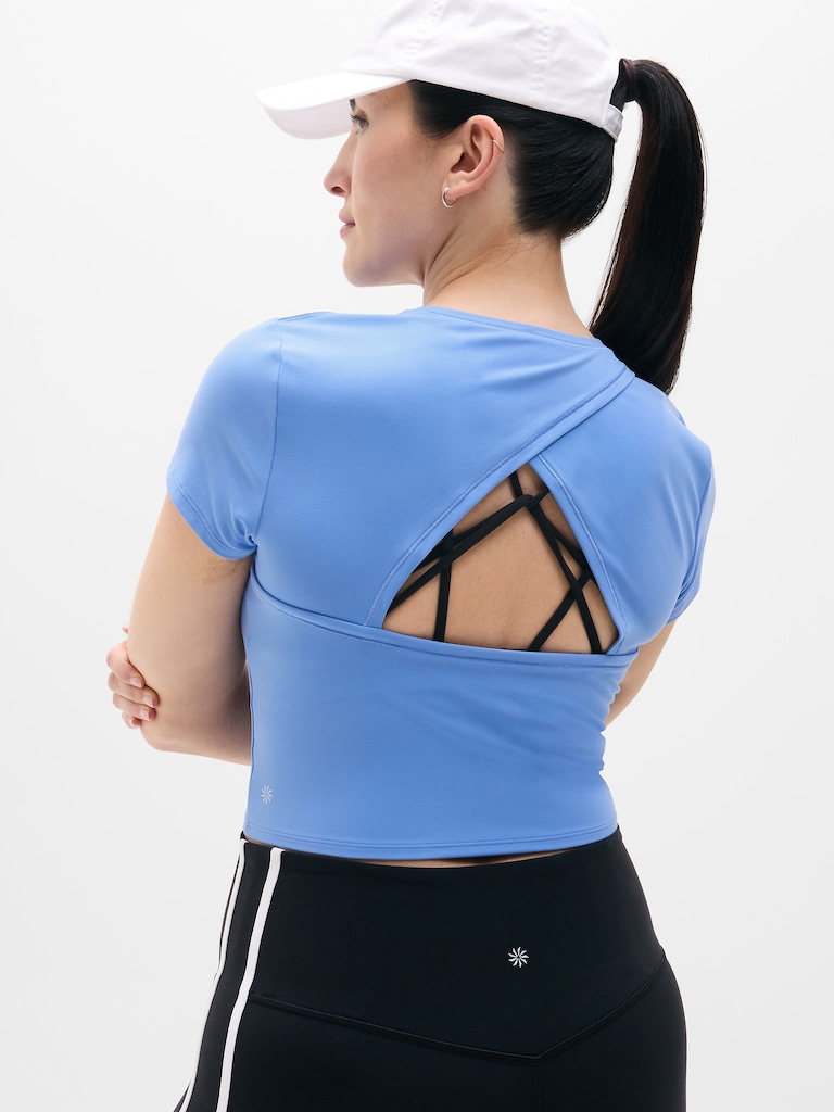 Transcend Open Back Tee