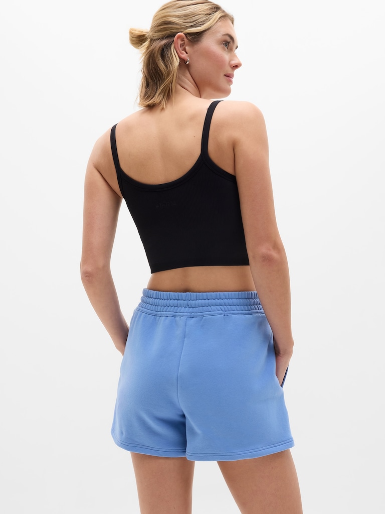 Forever Fleece Mid Rise 4" Short