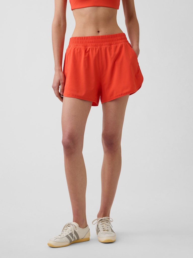 GapFit Tech High Rise Running Shorts