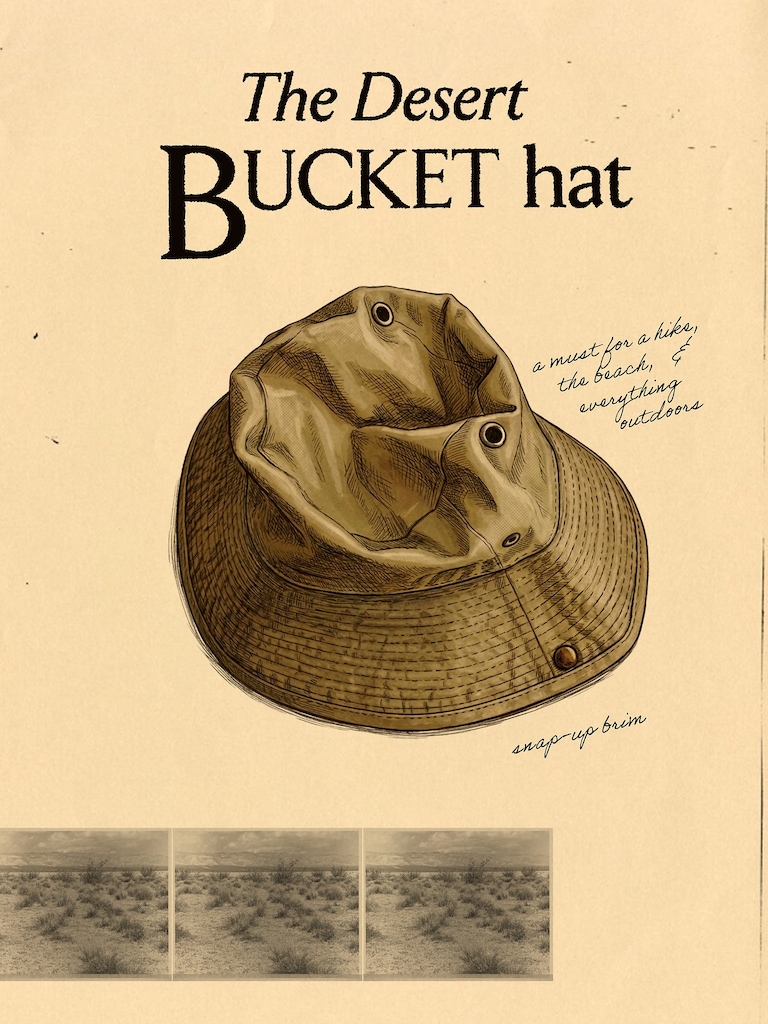 Archive Reissue Desert Bucket Hat