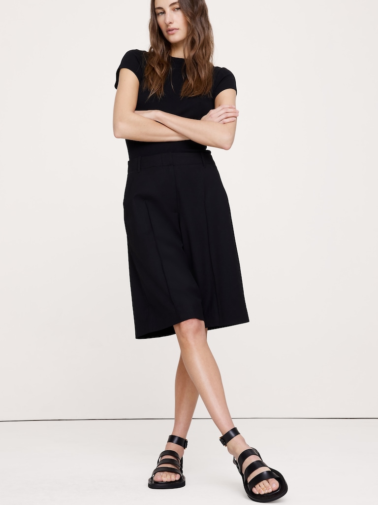 Italian Leather Flatform Sandal