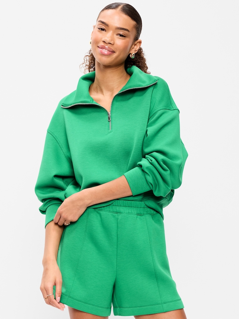 Bounce Fleece Half-Zip Pullover Sweatshirt