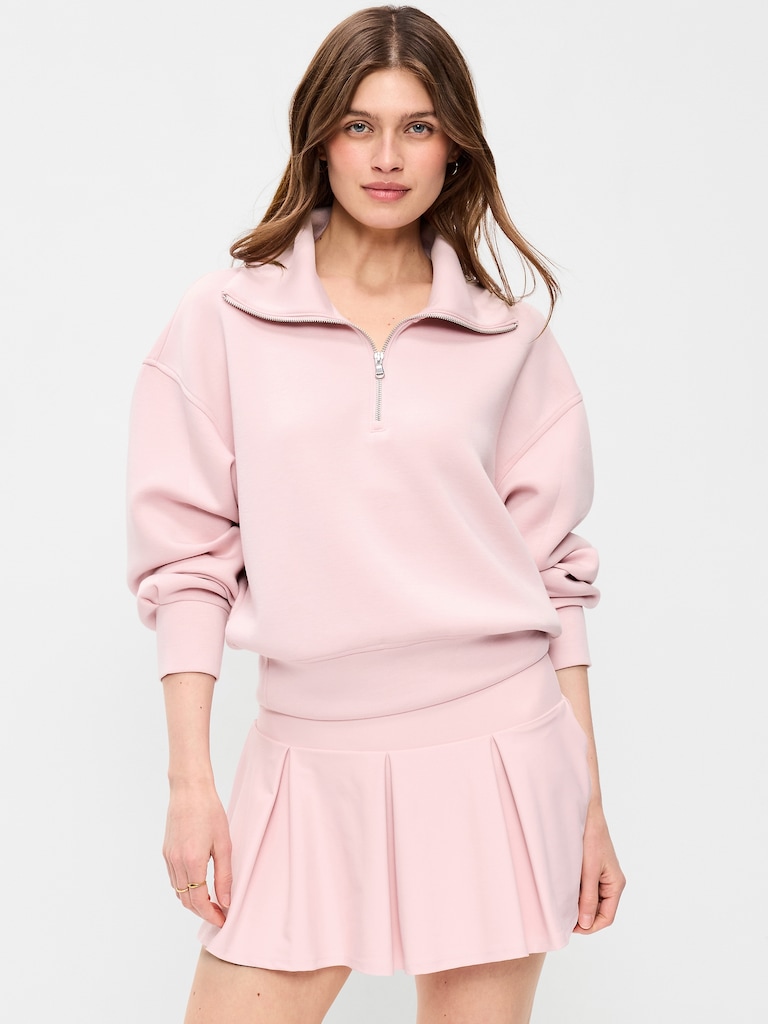 Bounce Fleece Half-Zip Pullover Sweatshirt