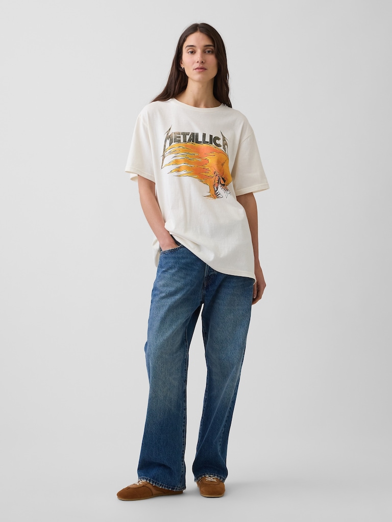 Metallica Relaxed Graphic T-Shirt
