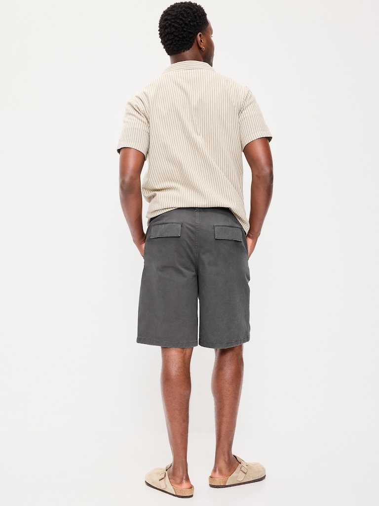 Baggy Heavyweight Workwear Shorts-- 10-inch inseam