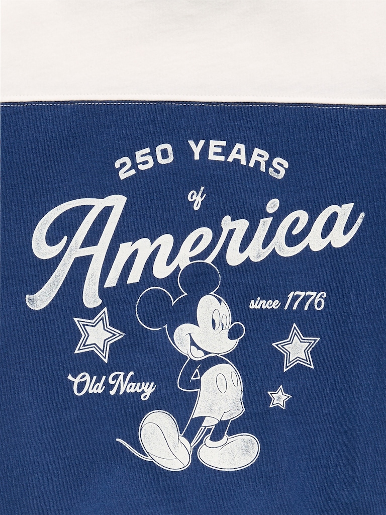 Old Navy x Disney Mickey Mouse Football-Style T-Shirt for Girls