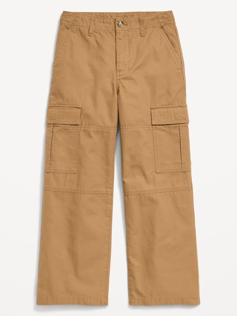 Baggy Cargo Ripstop Pants for Boys