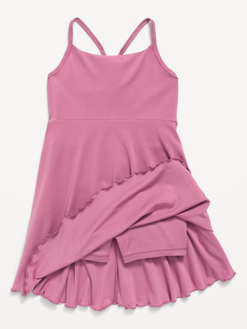 StudioSmooth Sleeveless Athletic Dress for Girls