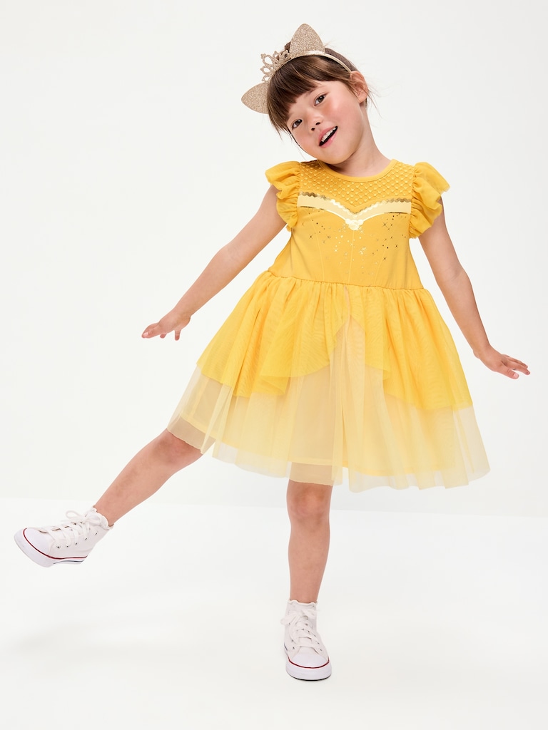 Disney© Short-Sleeve Princess Tutu Dress for Toddler Girls