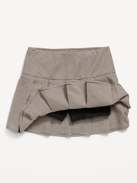 Pleated Twill Skort for Girls