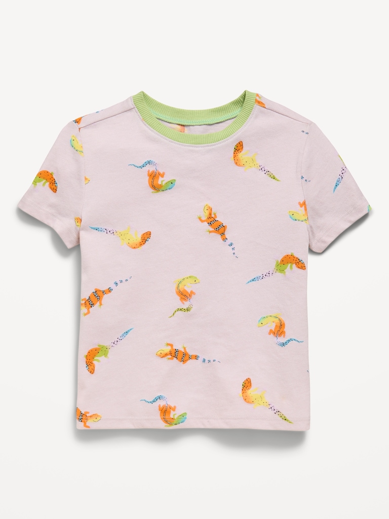 Printed Short-Sleeve T-Shirt for Toddler Boys