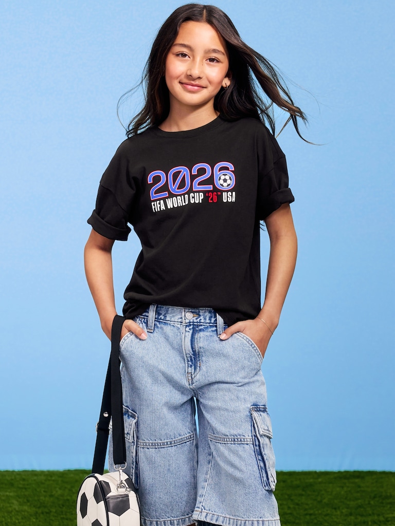 FIFA World Cup 26™ FIFA Oversized Graphic T-Shirt for Kids