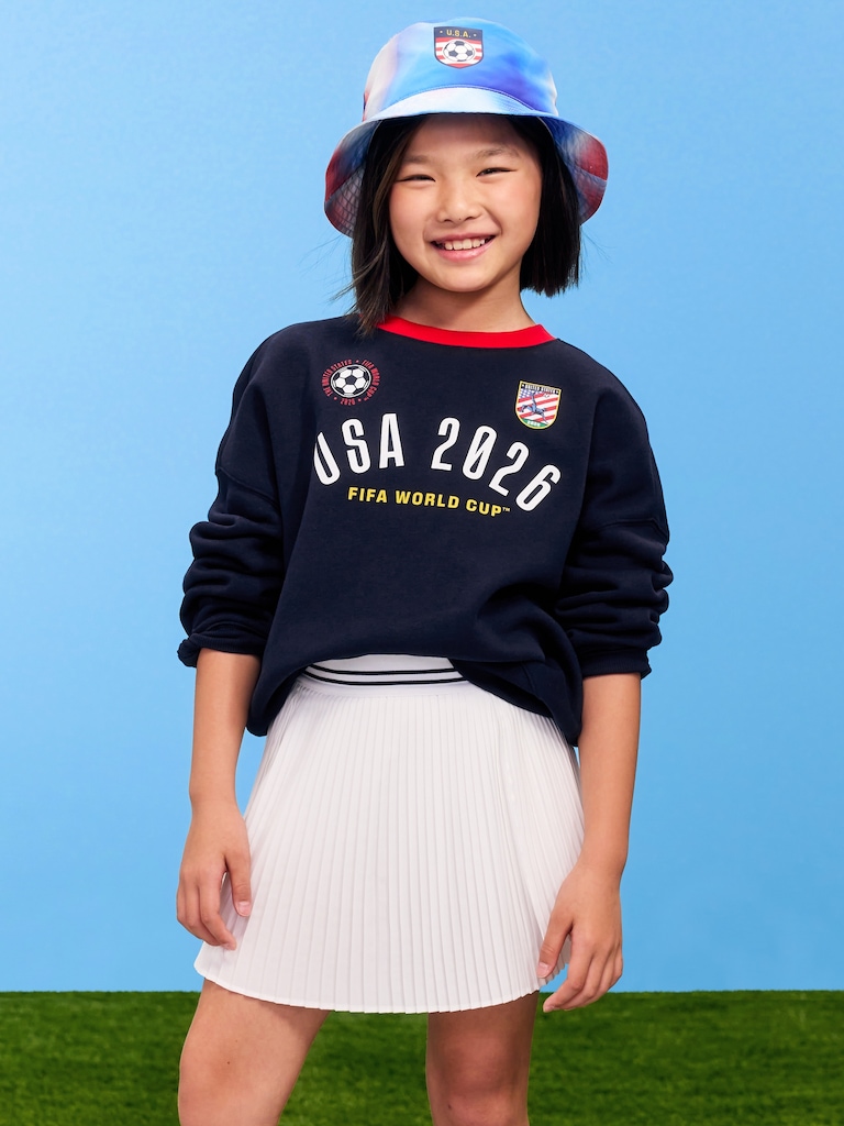 FIFA World Cup 26™ USA Oversized Tunic Sweatshirt for Girls