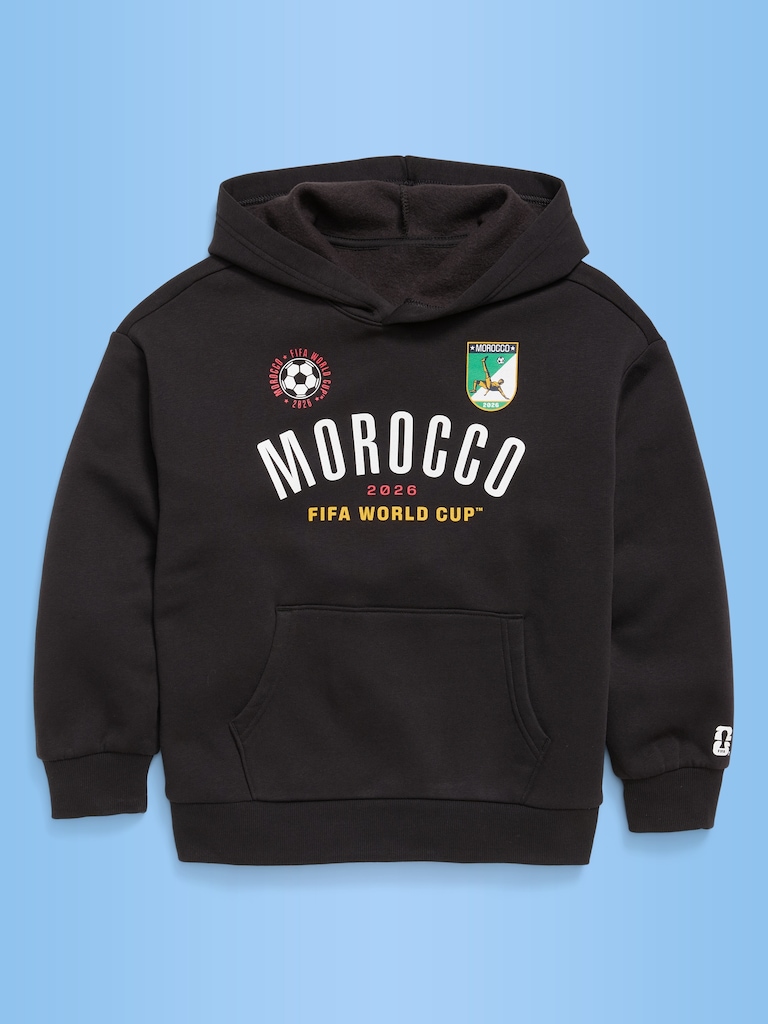 FIFA World Cup 26™ Morocco Oversized Pullover Hoodie for Boys