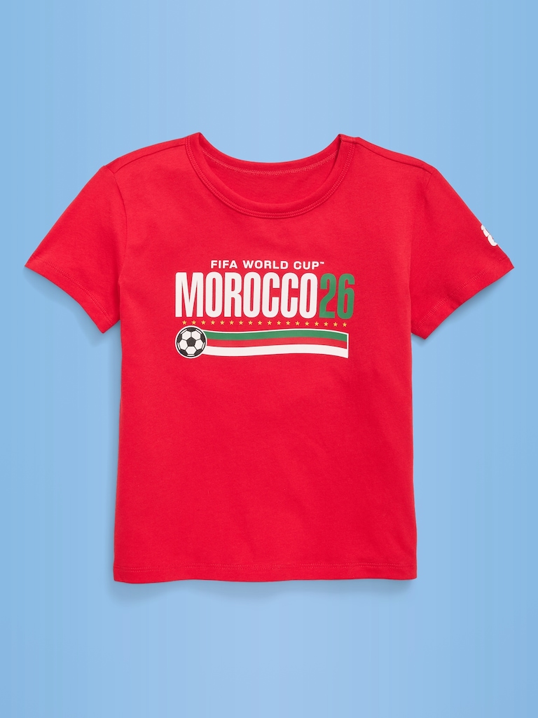 FIFA World Cup 26™ Morocco Graphic T-Shirt for Girls