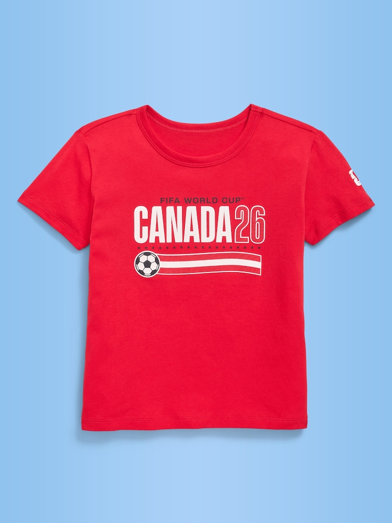 FIFA World Cup 26™ Canada Graphic T-Shirt for Girls