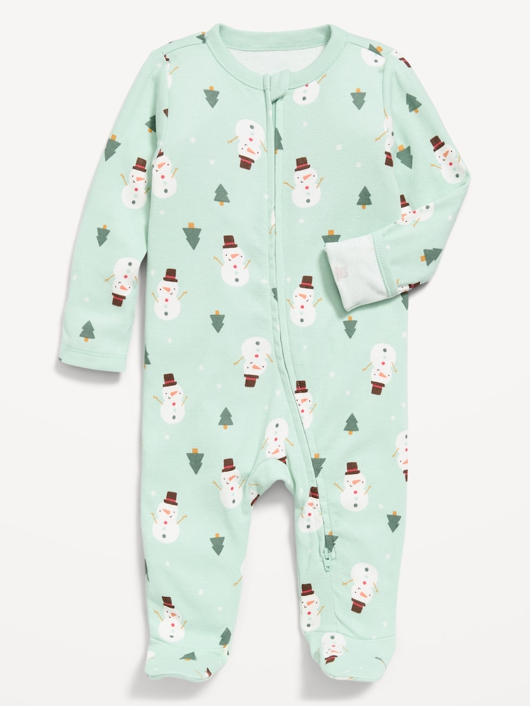 2-Way-Zip Sleep & Play Footed One-Piece for Baby