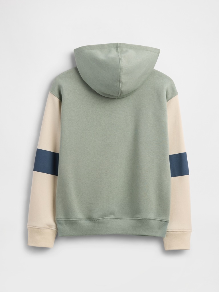 Kids Relaxed Gap Logo Colorblock Hoodie