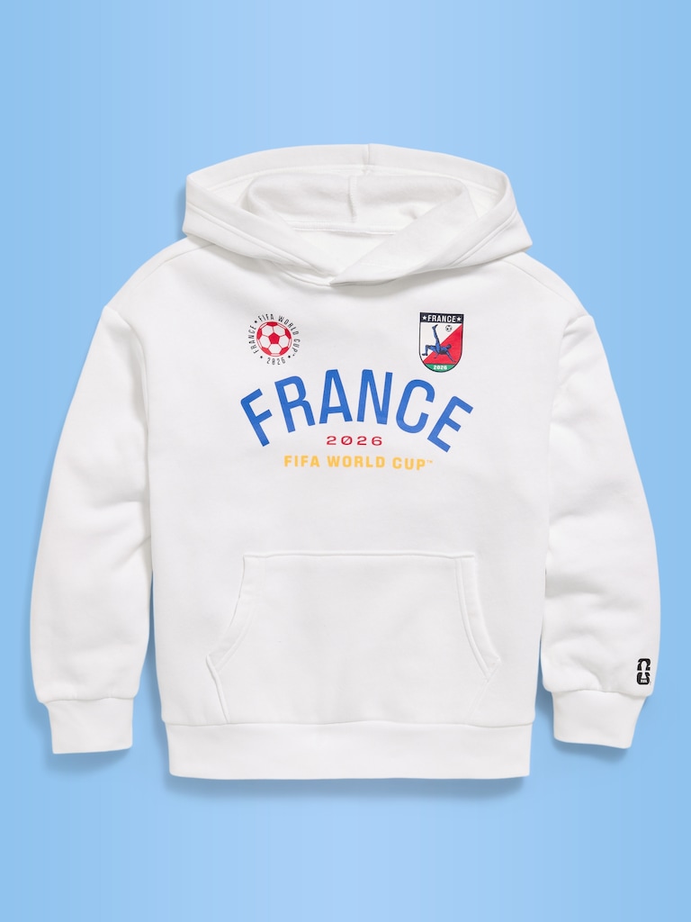 FIFA World Cup 26™ France Oversized Pullover Hoodie for Boys