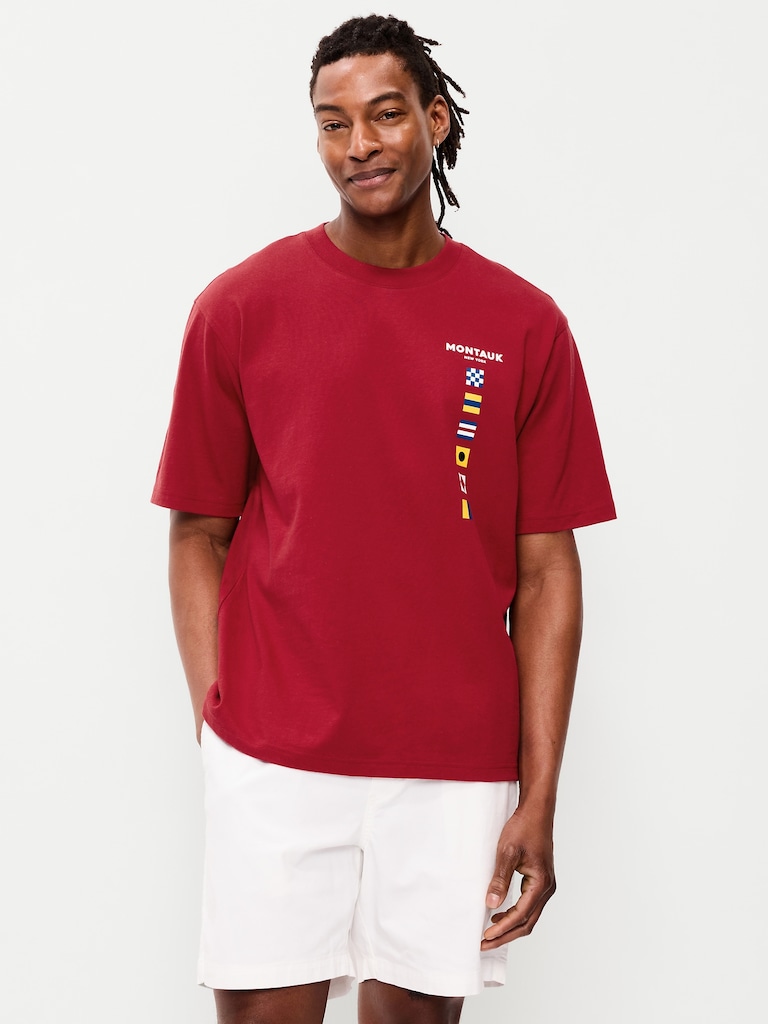 Loose Heavyweight Graphic T-Shirt