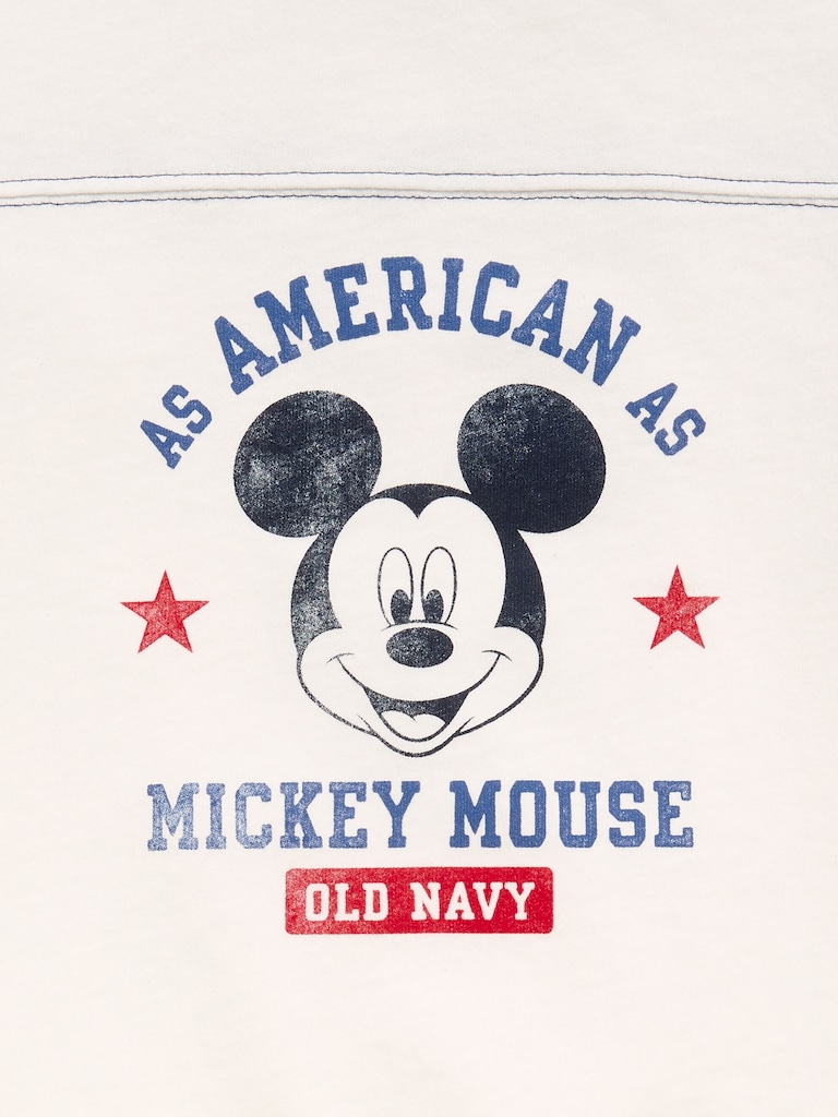 Old Navy x Disney Mickey Mouse Football-Style T-Shirt for Girls