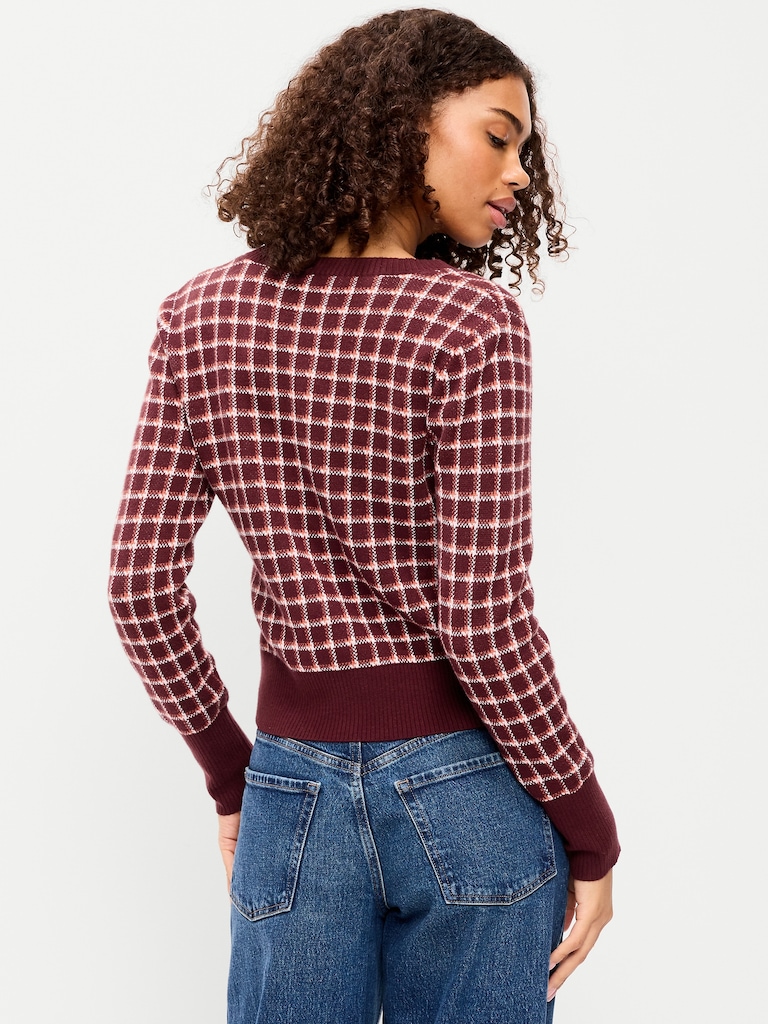 SoSoft Crew-Neck Cardigan Sweater