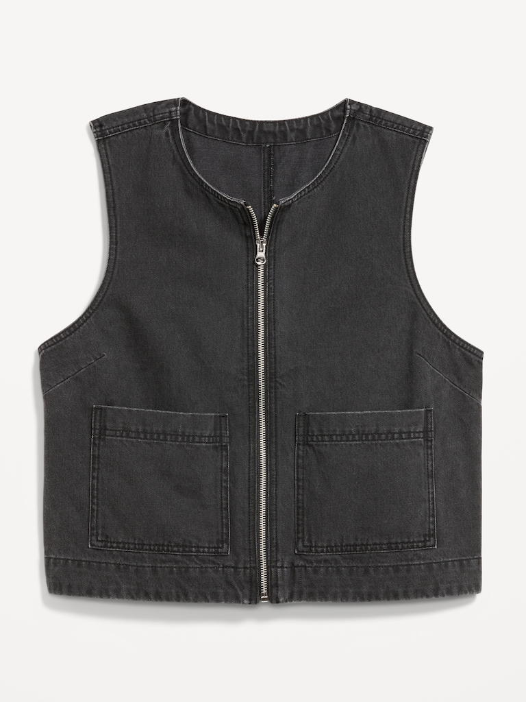 Zip-Front Utility Vest