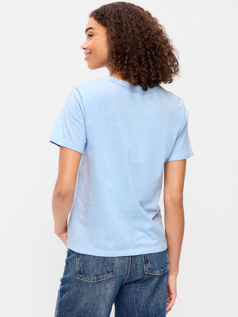 EveryWear Crew-Neck Graphic T-Shirt
