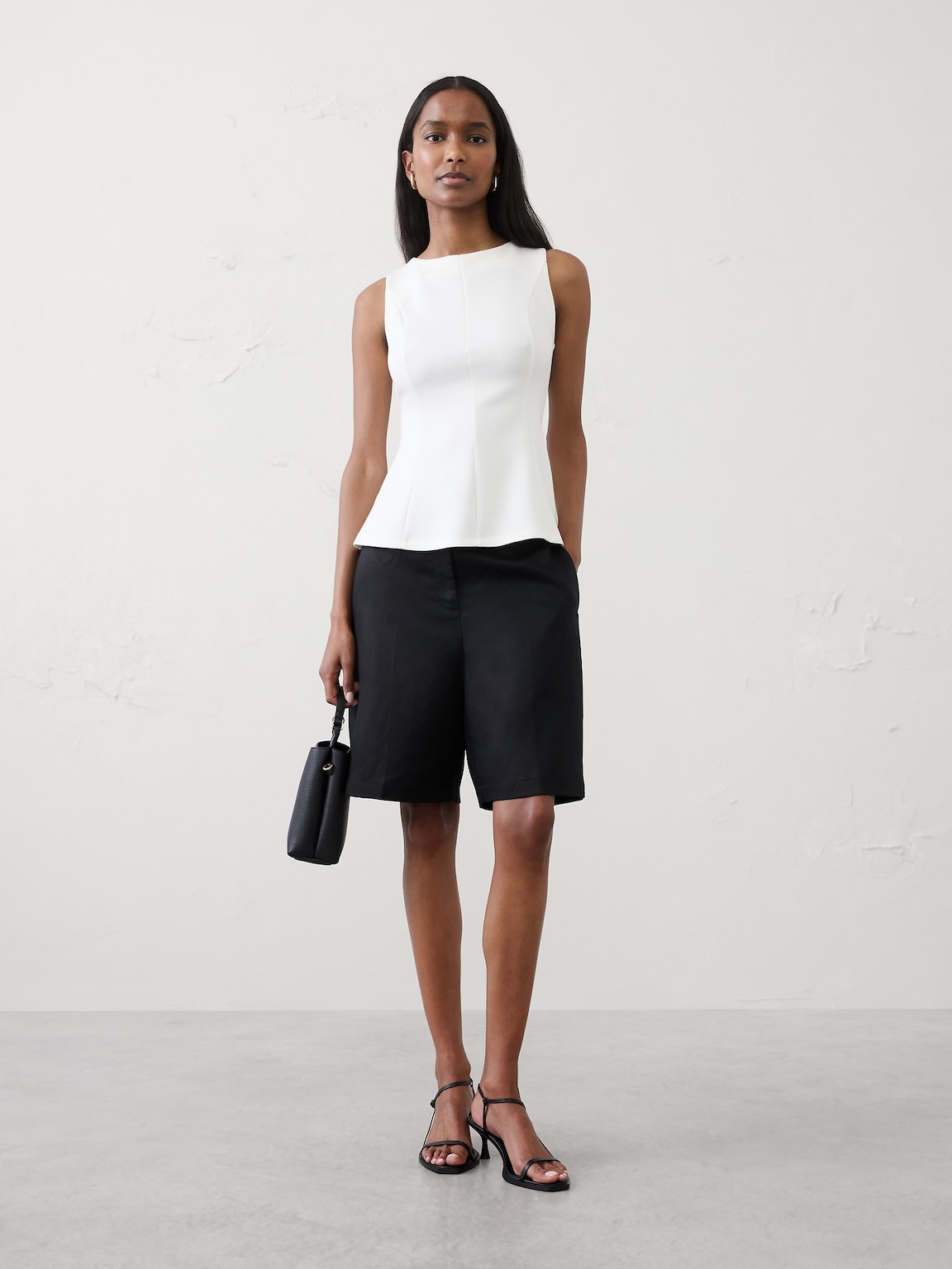 Soft Touch Peplum-Hem Top