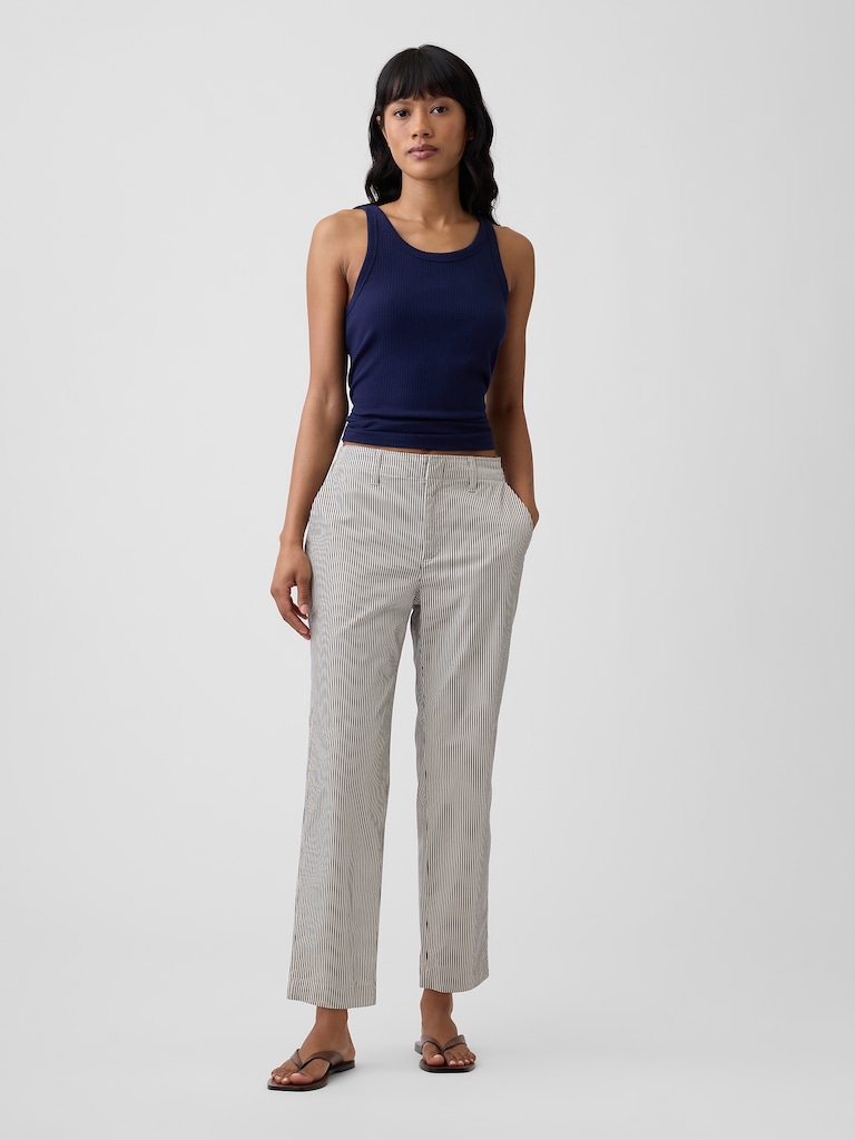 Mid Rise Downtown Khakis