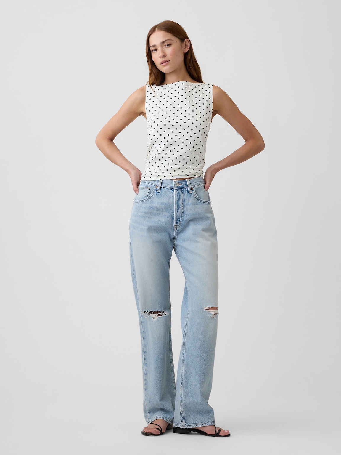 Boatneck Tank Top