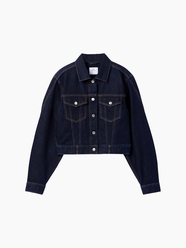 Gap × Victoria Beckham Relaxed Crop Denim Jacket