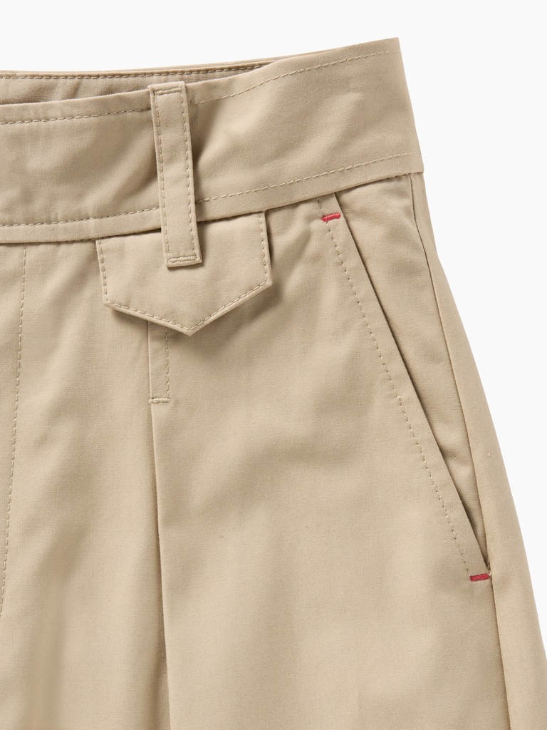 Gap × Victoria Beckham High Rise Pleated Shorts