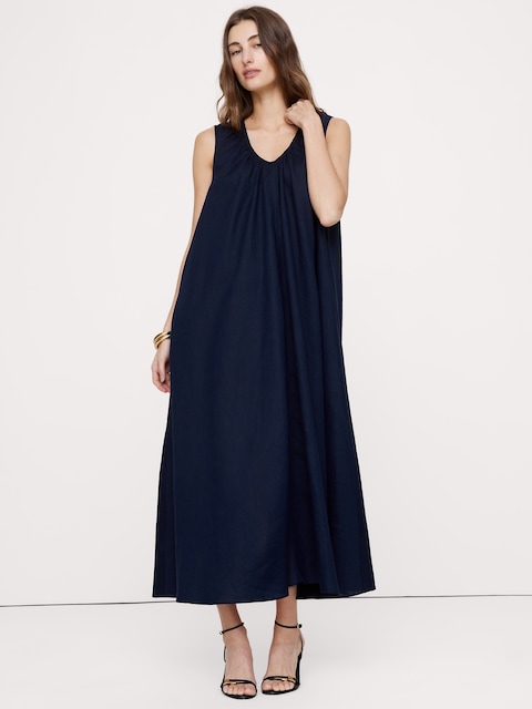 Women's Blue Dresses & Jumpsuits | Banana Republic