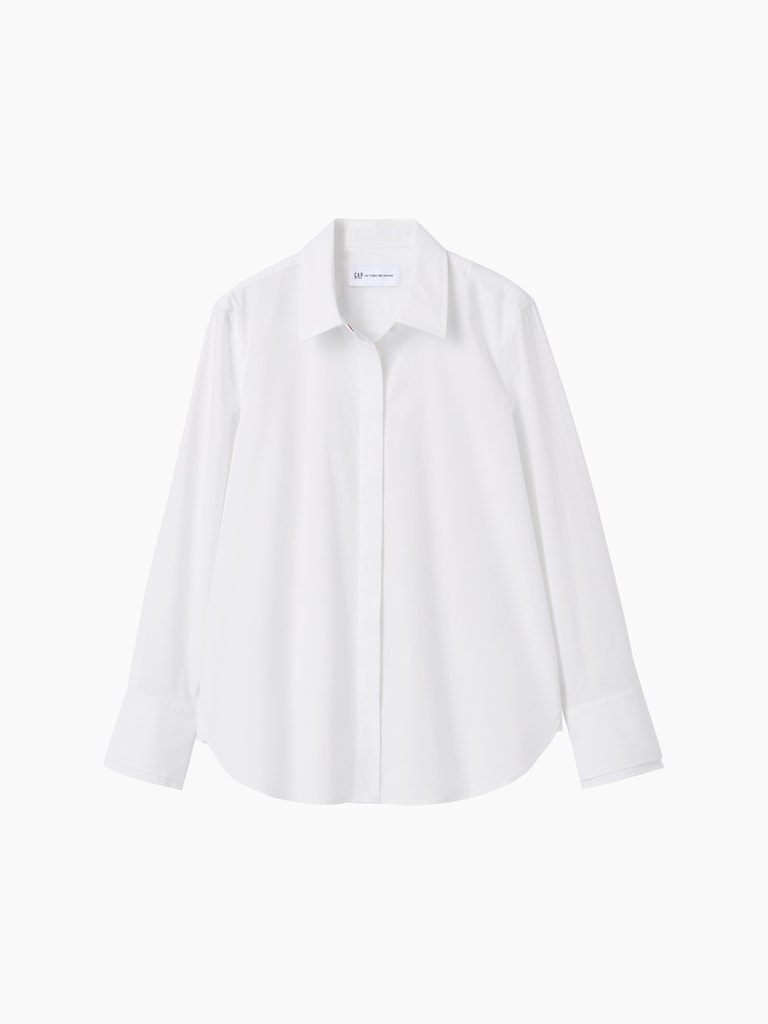 Gap × Victoria Beckham Relaxed Poplin Shirt