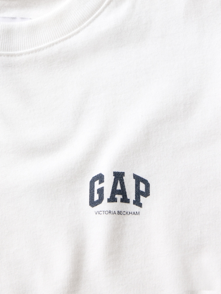 Gap × Victoria Beckham Organic Cotton Logo T-Shirt
